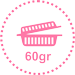 Cutia de 60gr contine:
